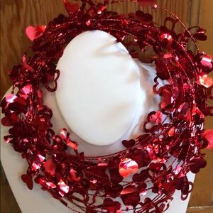 Valentines/ love hearts garland